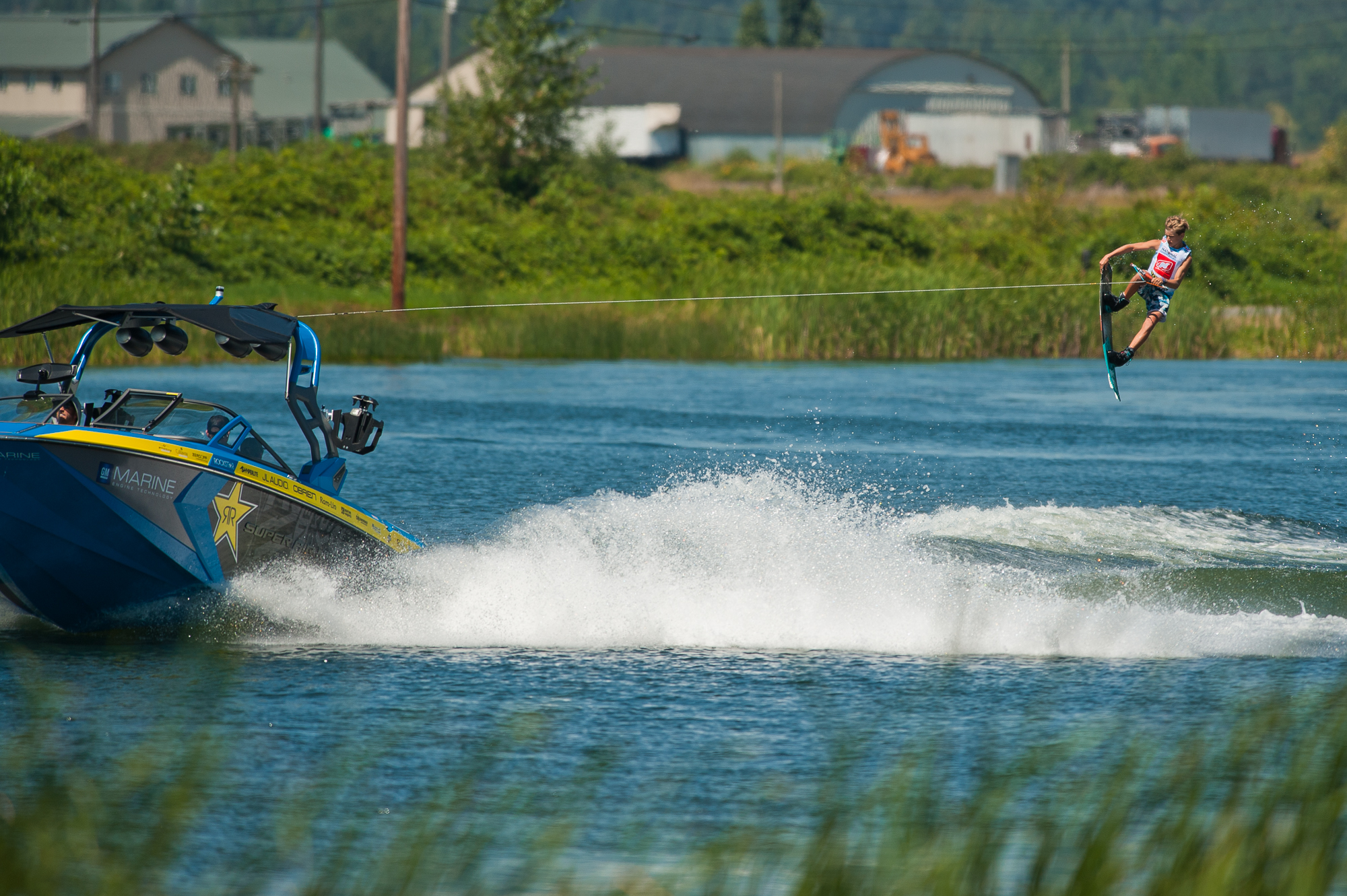 TOP AMATEURS EXCEL BEHIND THE SUPER AIR NAUTIQUE G23 ON DAY ONE OF THE 2018 NAUTIQUE WWA WAKEBOARD NATIONAL CHAMPIONSHIPS PRESENTED BY ROCKSTAR ENERGY  hq image