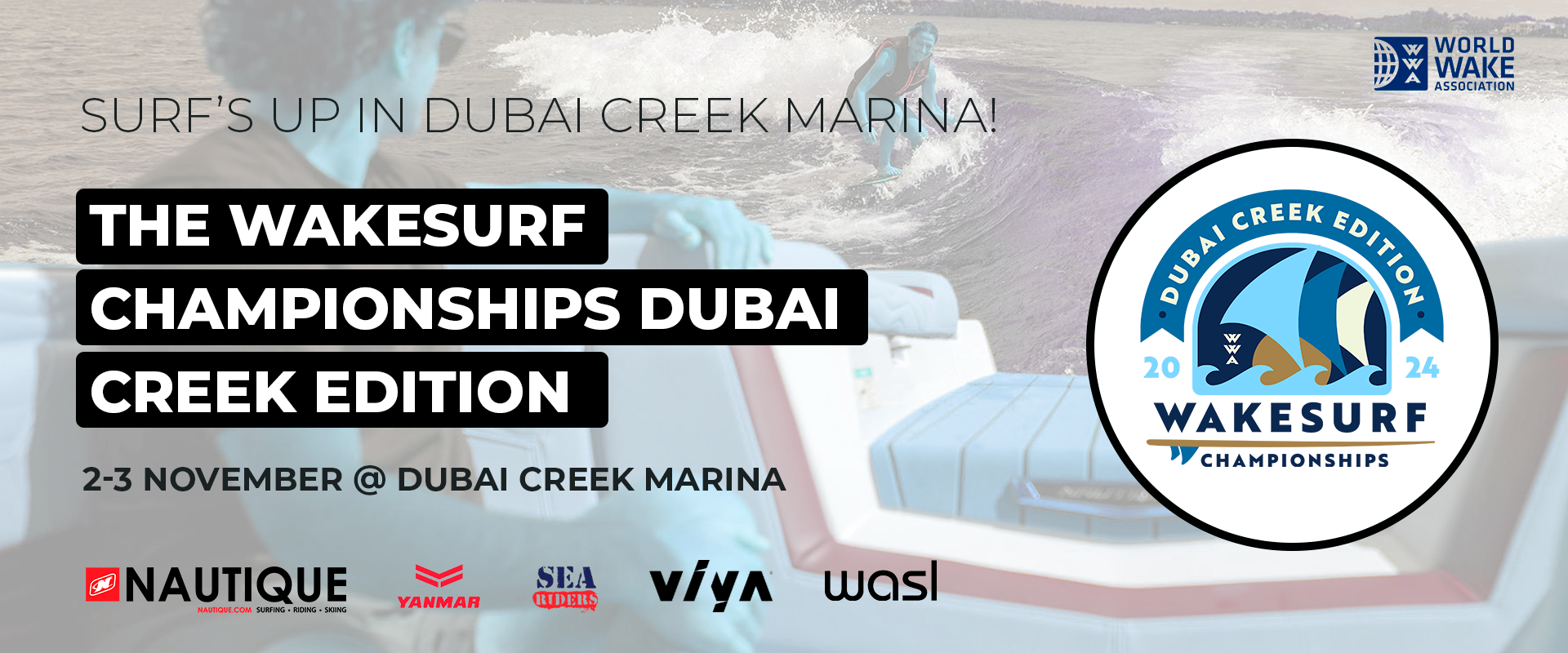 2024 Wakesurf Championships – Dubai Creek Edition